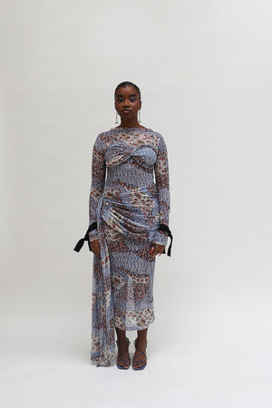 
                  
                    Load image into Gallery viewer, Swelle column dress I Floral
                  
                