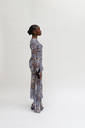 
                  
                    Load image into Gallery viewer, Swelle column dress I Floral
                  
                